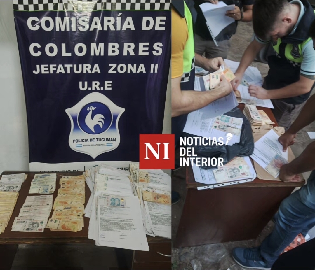 Estafa millonaria en Colombres: dos detenidos, $8 millones secuestrados y más víctimas aparecen