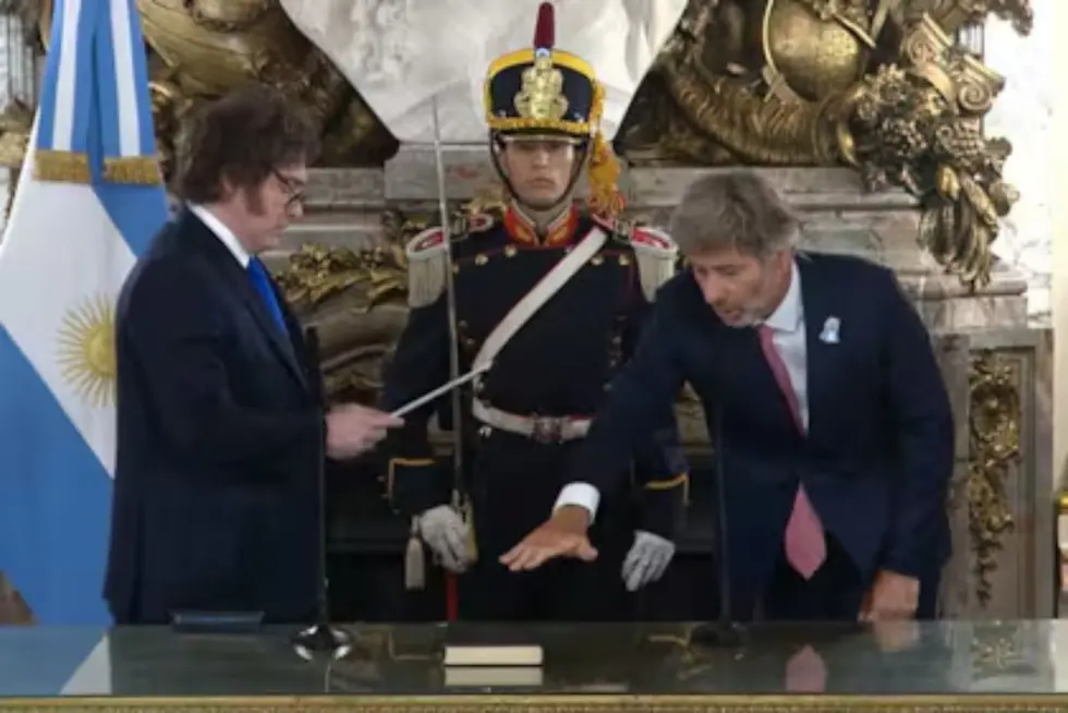 Milei le tomó juramento a Juan Bautista Mahiques como nuevo ministro de Justicia