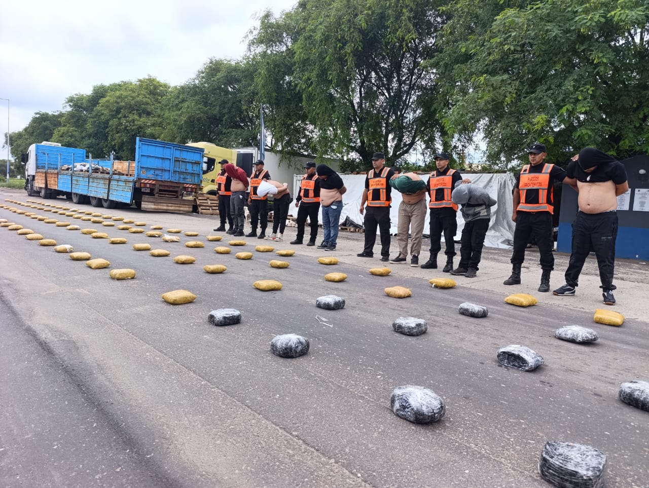 Secuestran más de 200 kilos de marihuana en un control policial en la Ruta Nacional 34