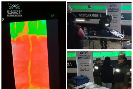 Tucumán: detienen a una mujer de nacionalidad boliviana con dos kilos de cocaína ocultos en su equipaje