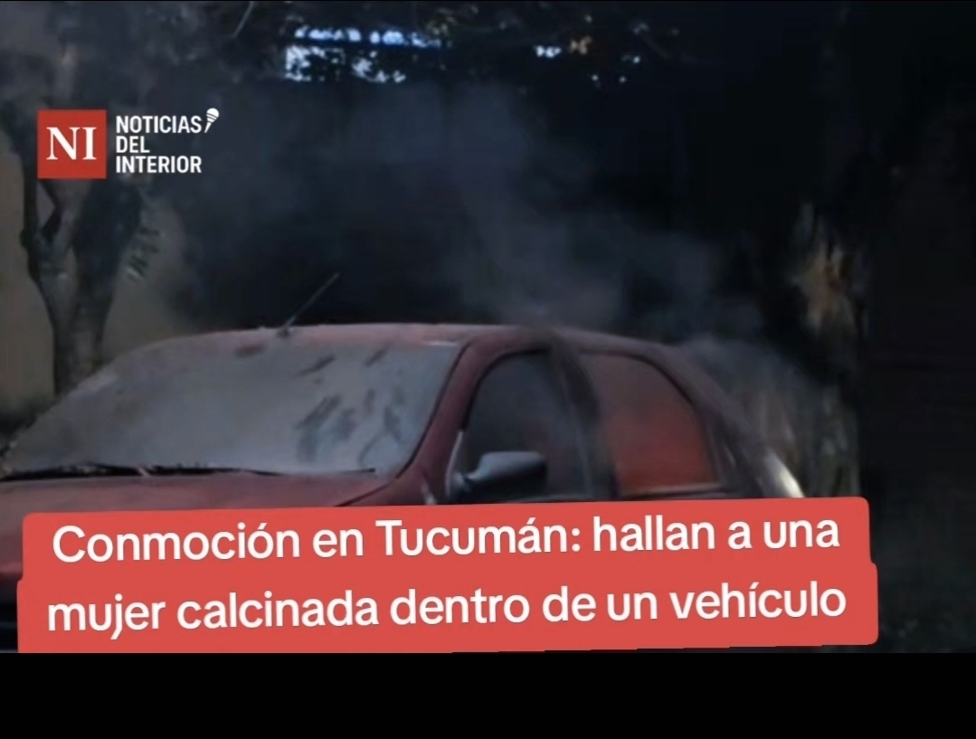 Hallan a una mujer calcinada dentro de un vehículo
