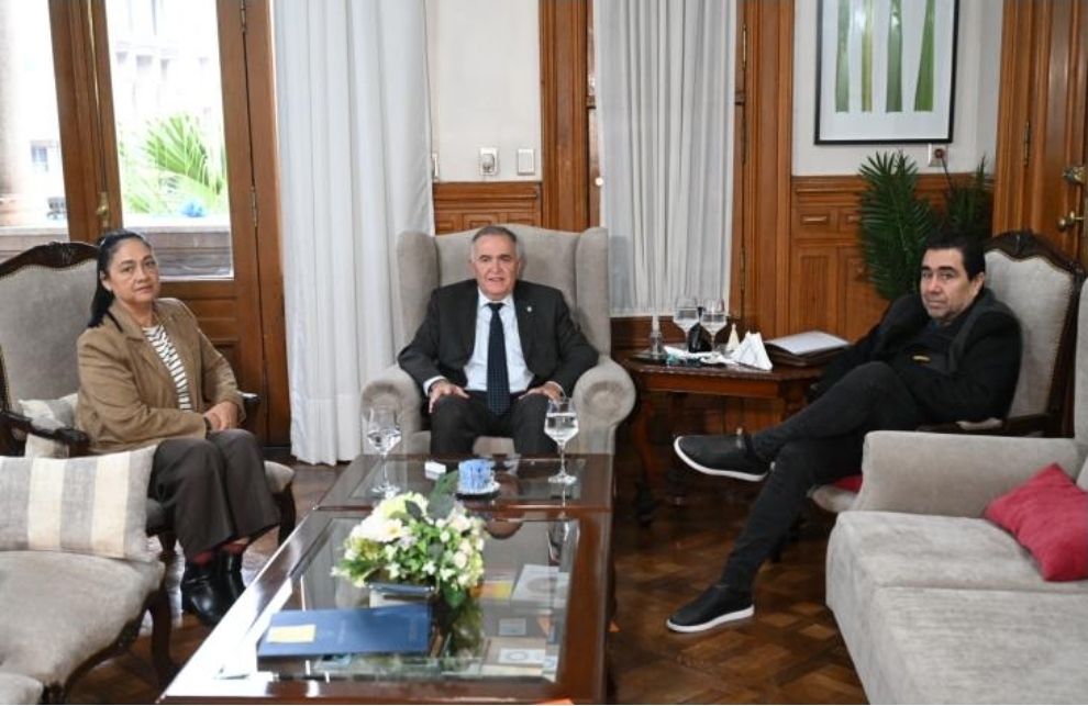 La agenda legislativa y la situación social, ejes de la reunión entre Jaldo, Mansilla y Fernández