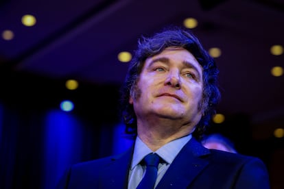 Milei defendió a Adorni, reivindicó el ajuste y habló de Malvinas: "Para mí es honesto e inocente"