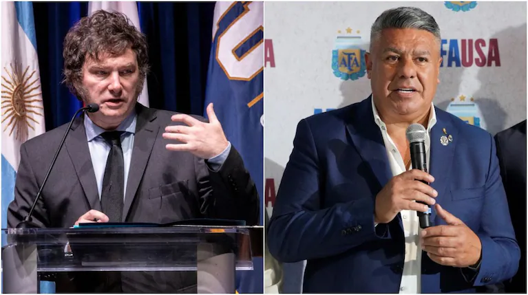 Milei apuntó contra “Chiqui” Tapia y cuestionó el manejo de la AFA: “Hay cosas que no me gustaron”