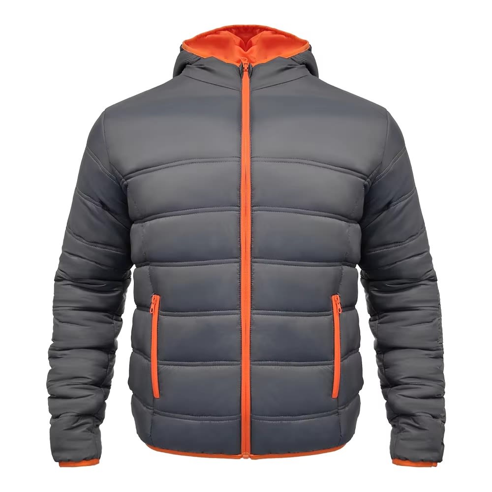 Quilted Puffer Jacket for Urban Commuters & Outdoor Use