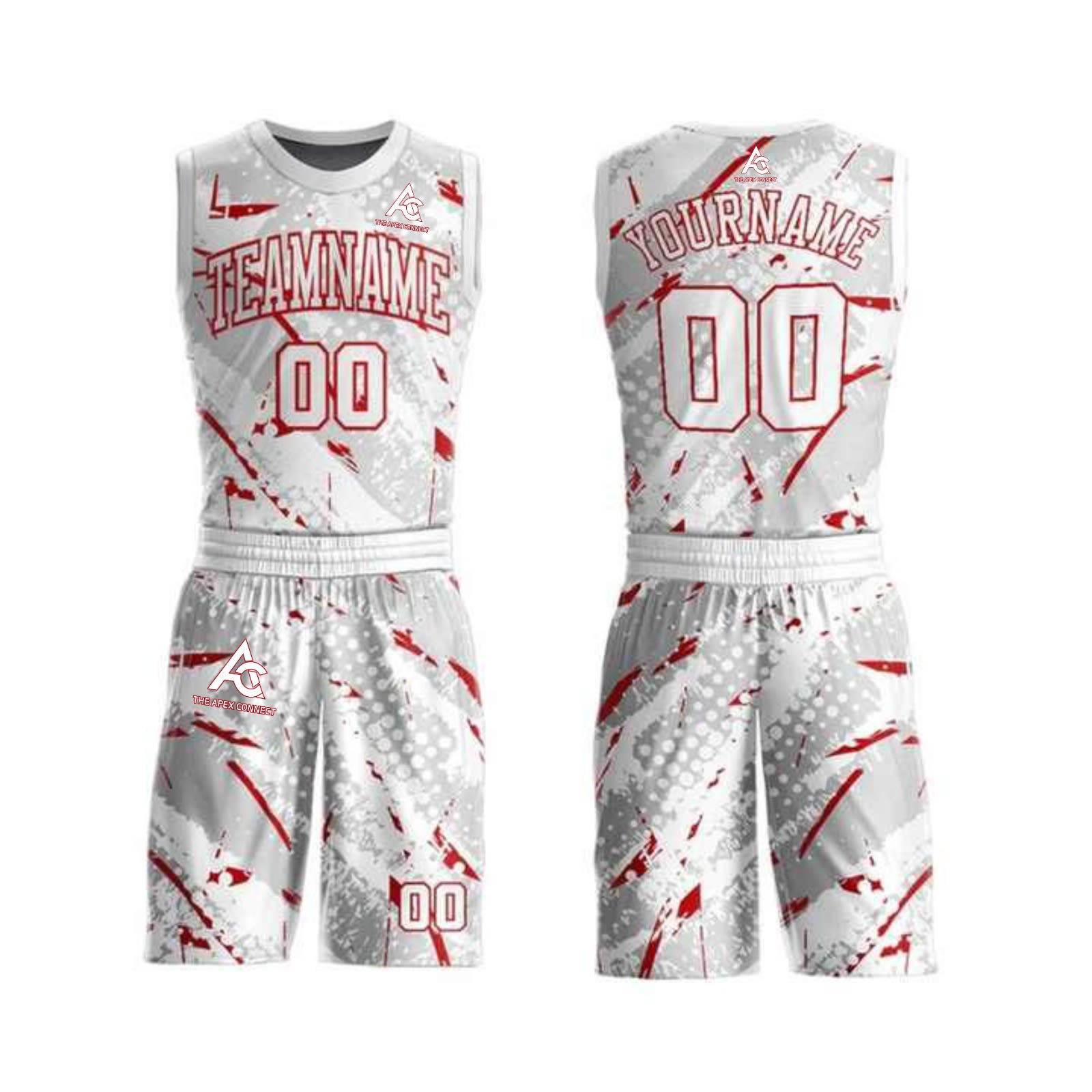 Custom Sublimated Basketball Uniform Set for Teams