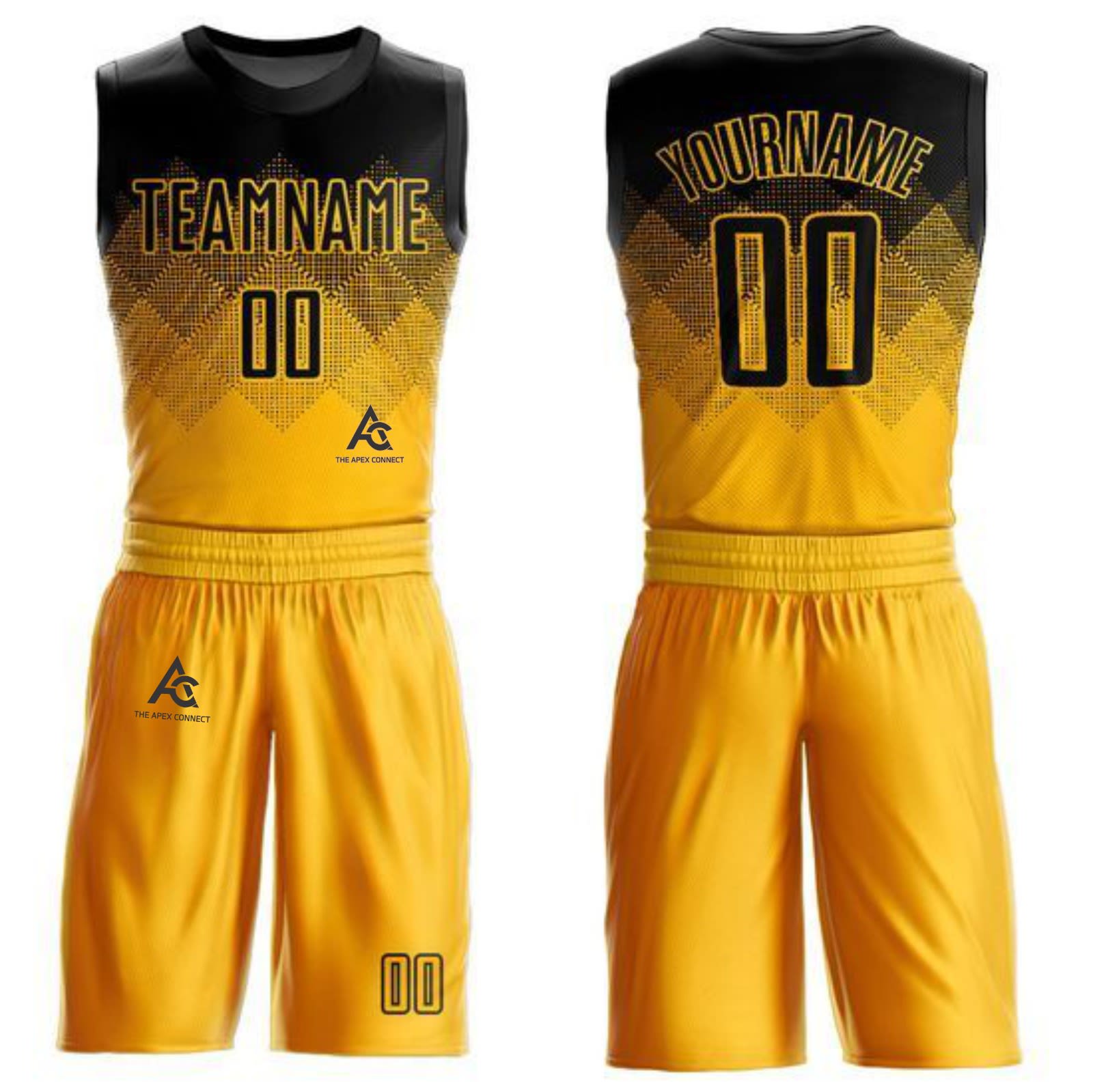Custom Sublimated Basketball Uniform Set