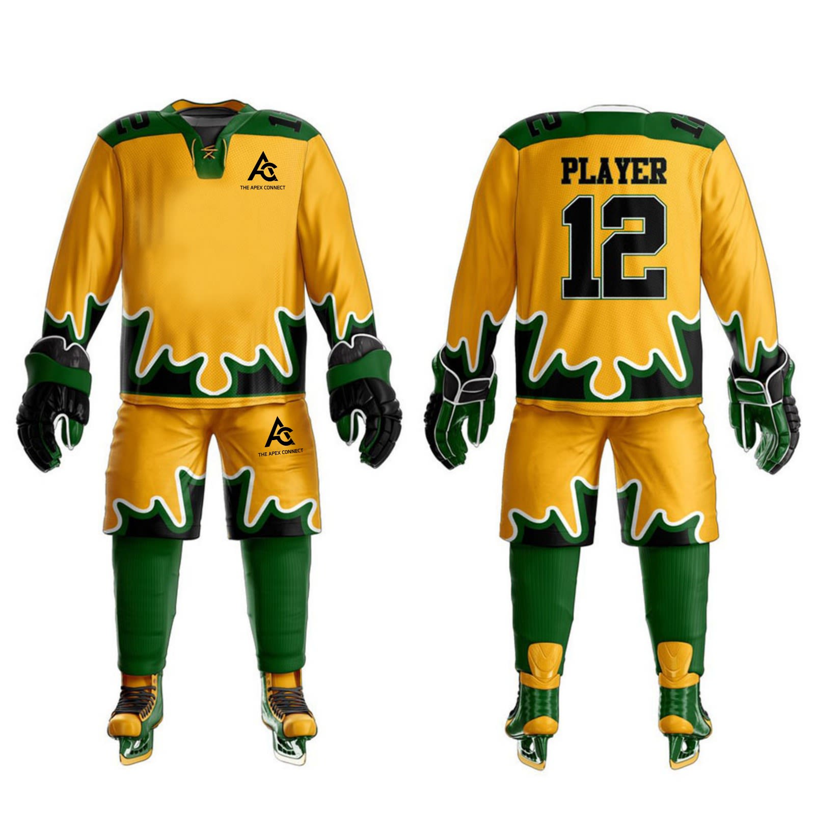 Professional Ice Hockey Uniform Set for Elite Teams