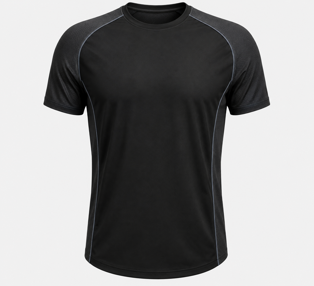 Custom Black Performance T-Shirt