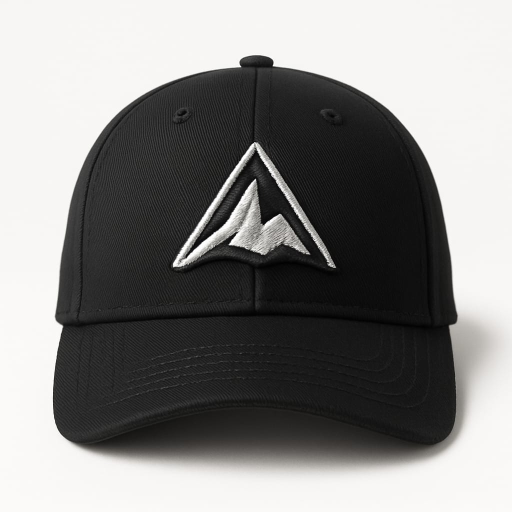 Lucky Letter Embroidered Baseball Cap | Premium Cotton Twill Cap