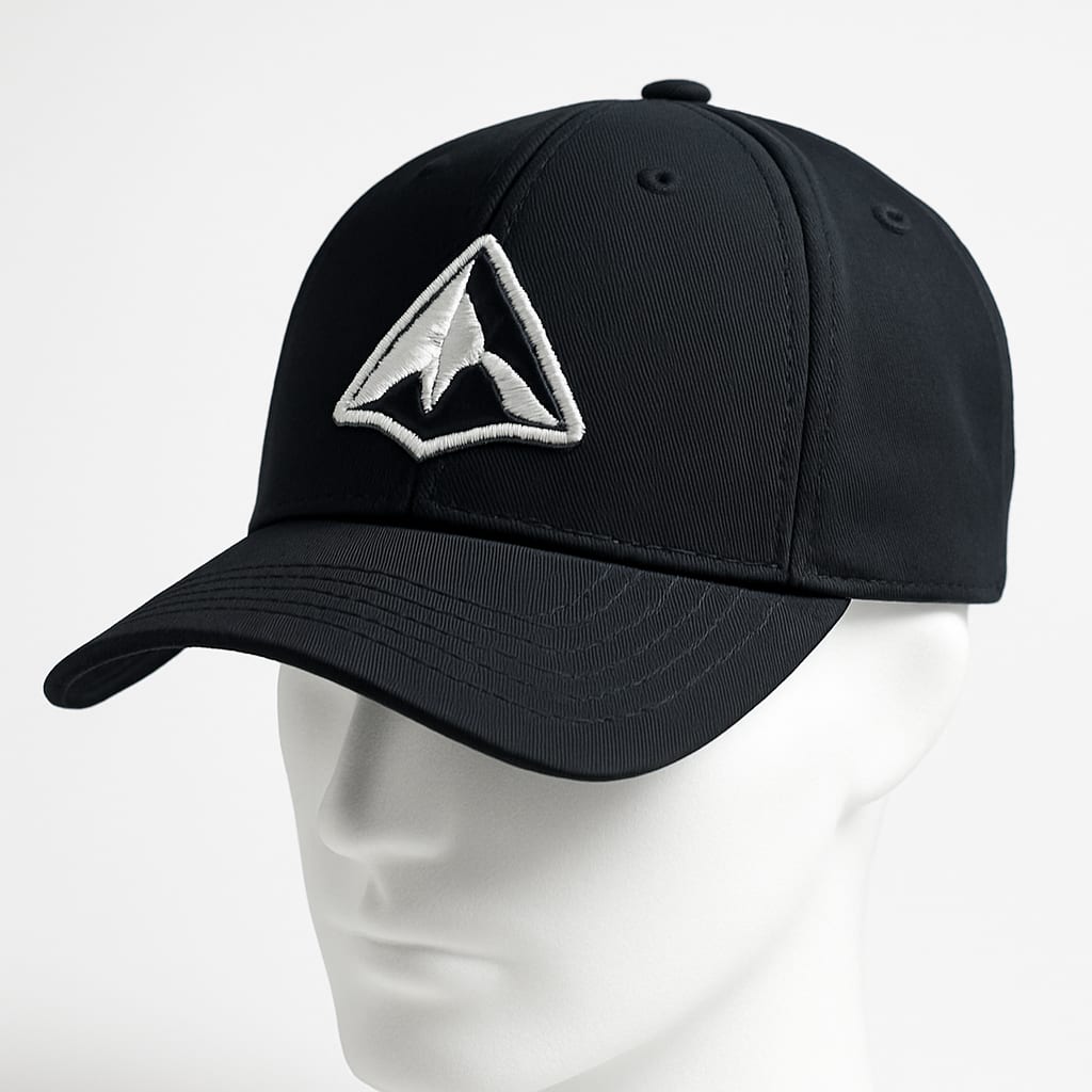 Lucky Letter Embroidered Baseball Cap | Premium Cotton Twill Cap
