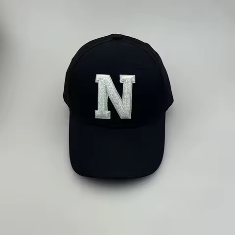 Lucky Letter Embroidered Baseball Cap - Variant 2