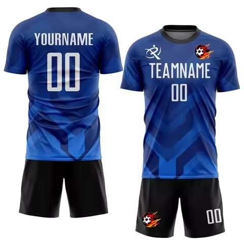 Custom Soccer Uniform Set with Sublimation Printing