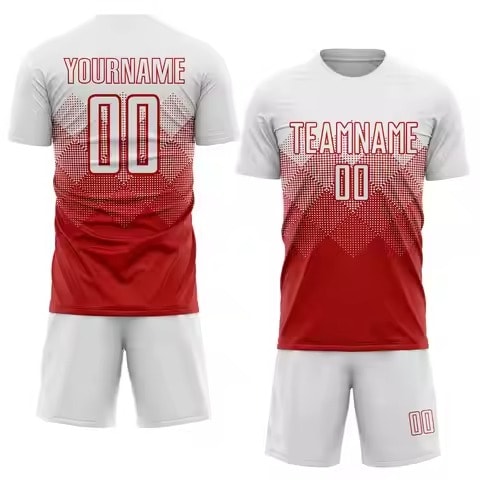 Custom Soccer Uniform Set with Sublimation Printing