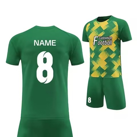 Custom Soccer Uniform Set with Sublimation Printing