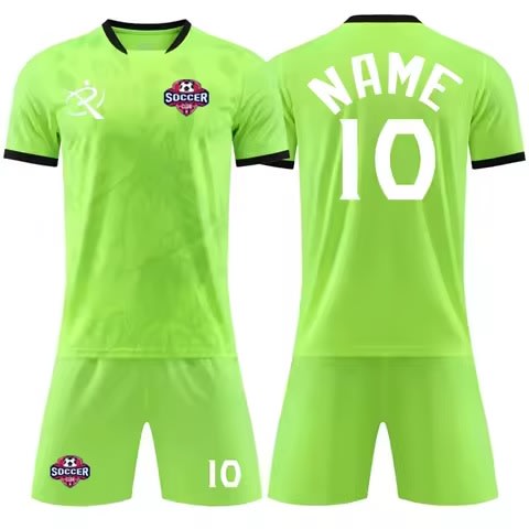 Custom Soccer Uniform Set with Sublimation Printing