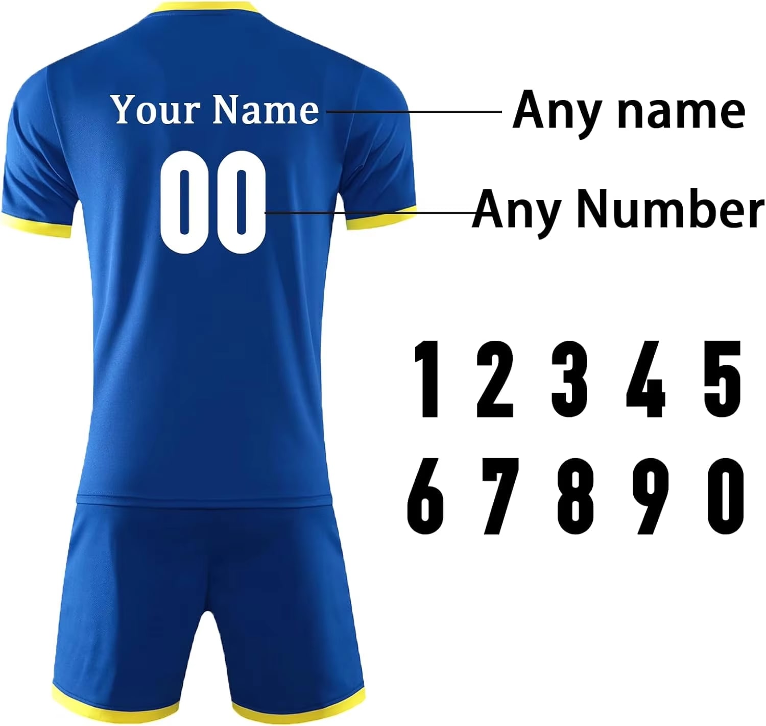 Custom Soccer Uniform Set with Sublimation Printing