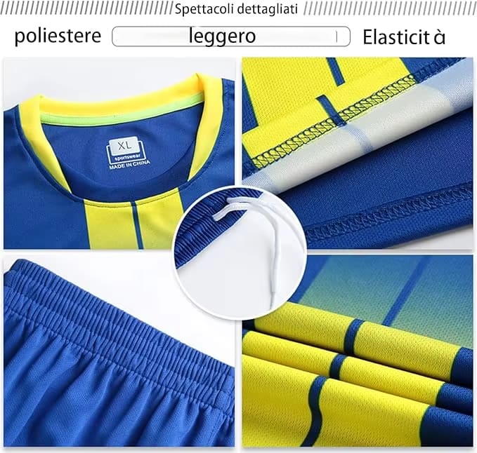 Custom Soccer Uniform Set with Sublimation Printing