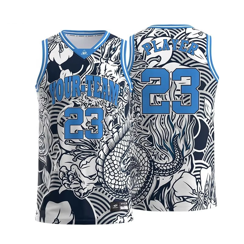 Custom Sublimated Basketball Jerseys for Teams & Leagues