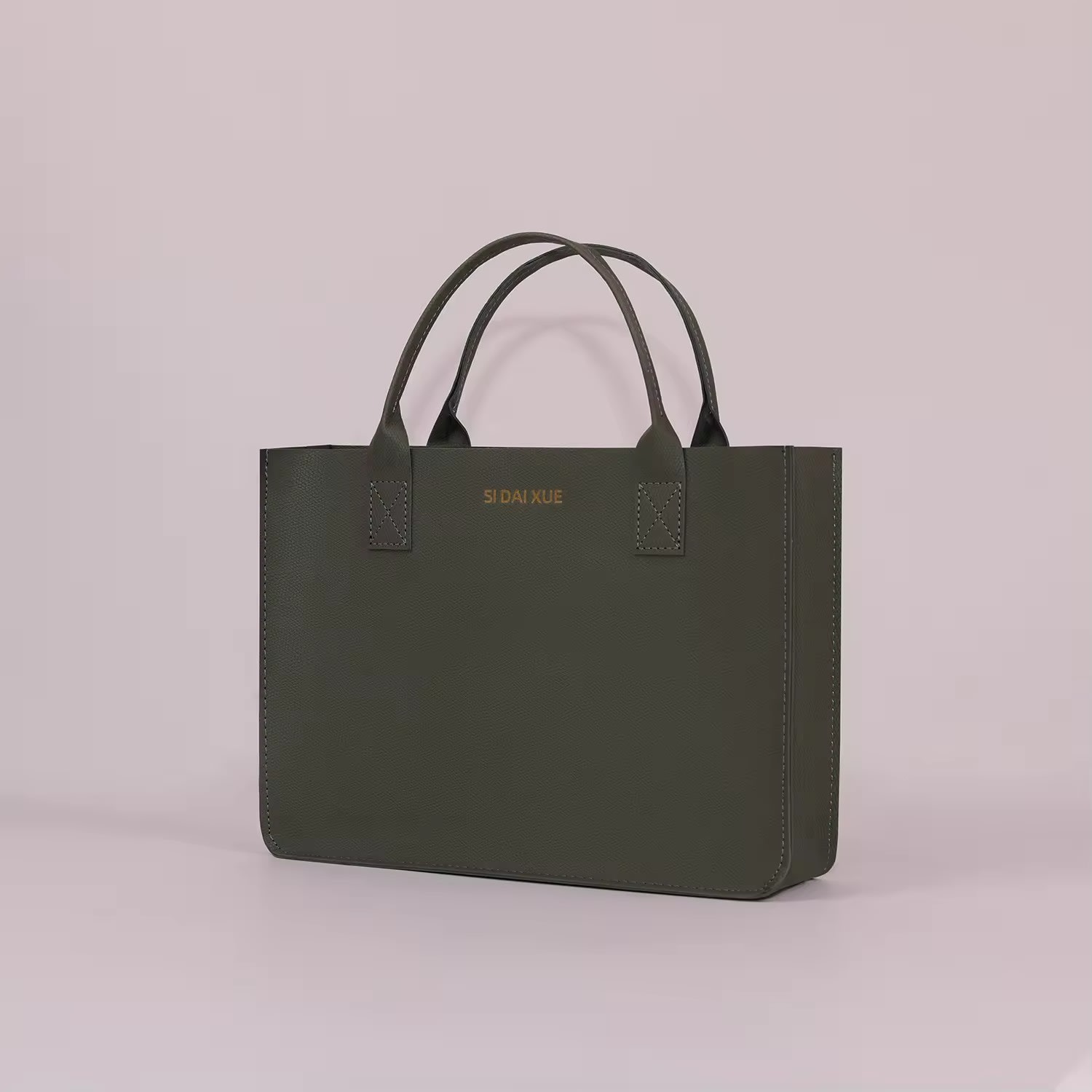 Minimalist Structured Tote Bag for Professional & Casual Use