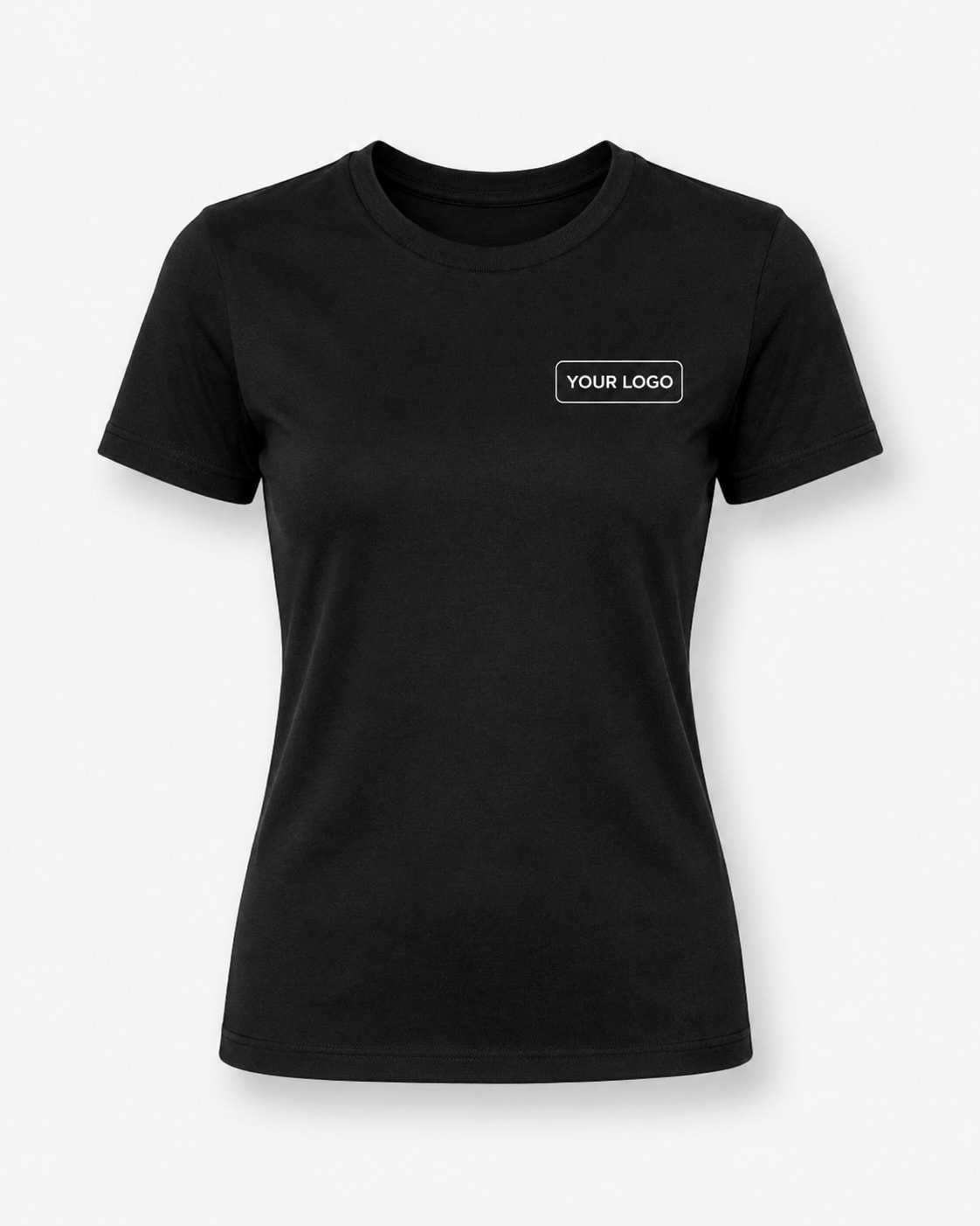 Custom Women's Black T-Shirt and Joggers Set