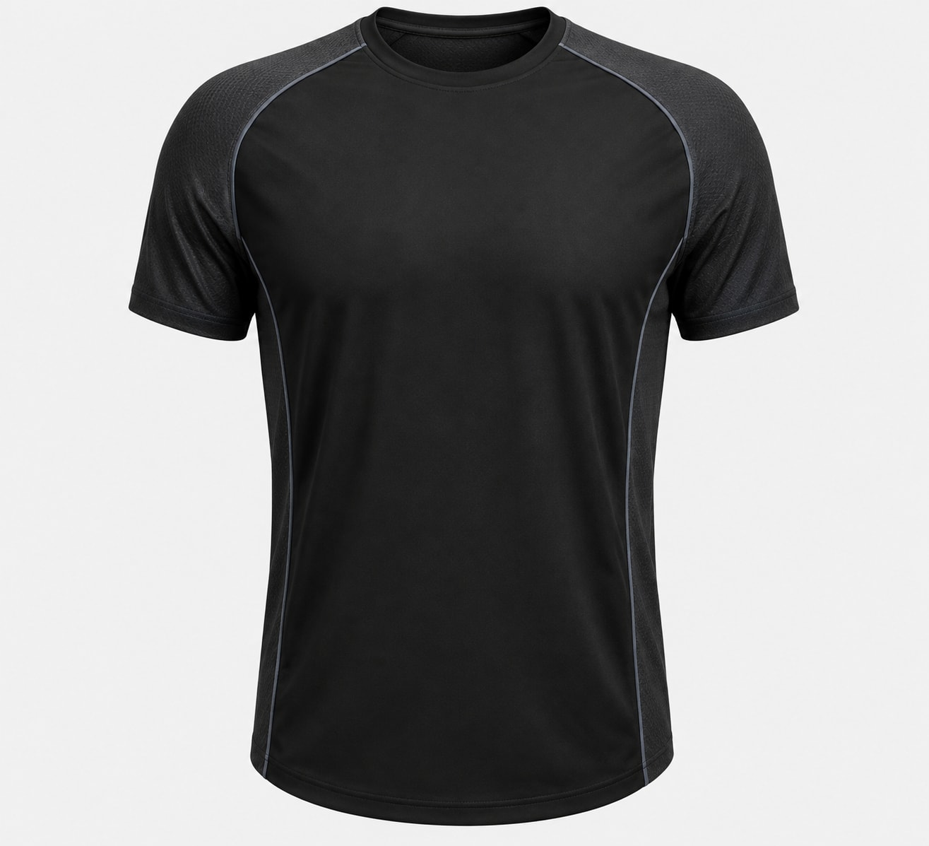Custom Black Performance T-Shirt