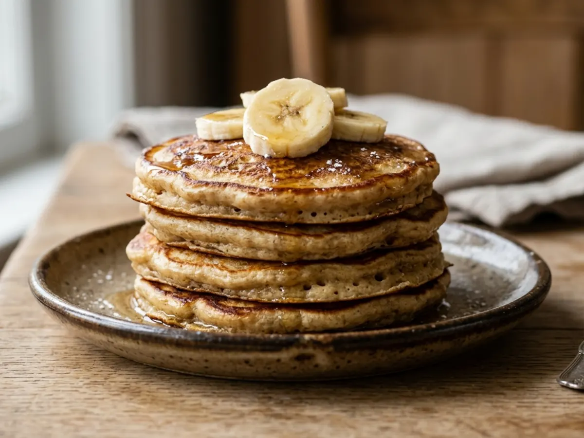 Two-Ingredient Banana Pancakes