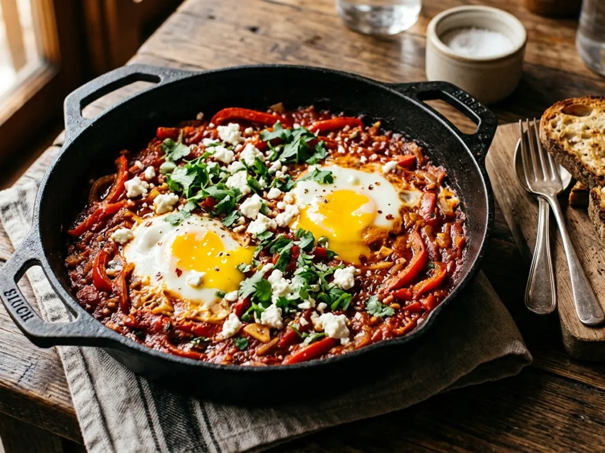 Shakshuka with Feta