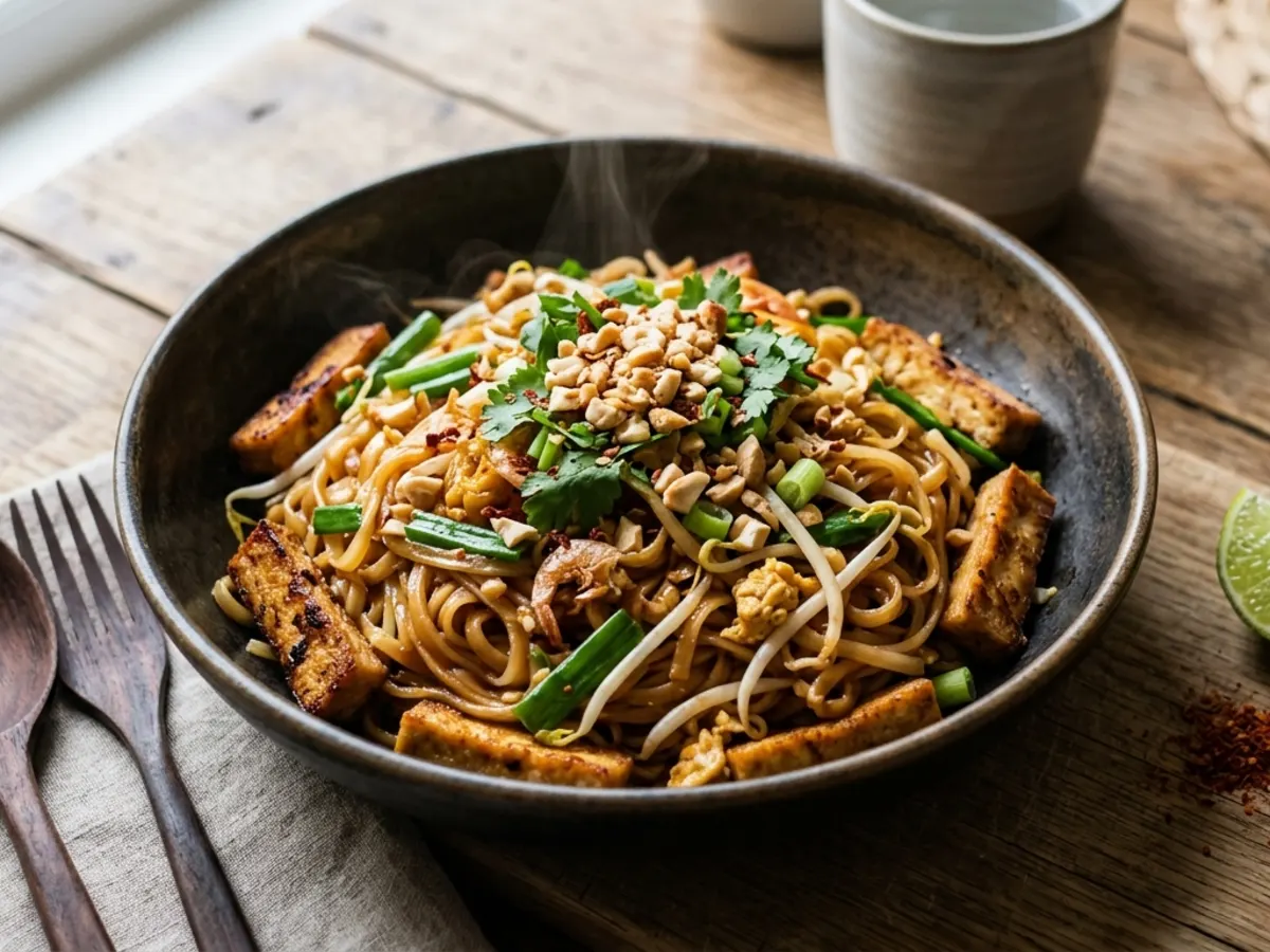 Pad Thai with Tofu