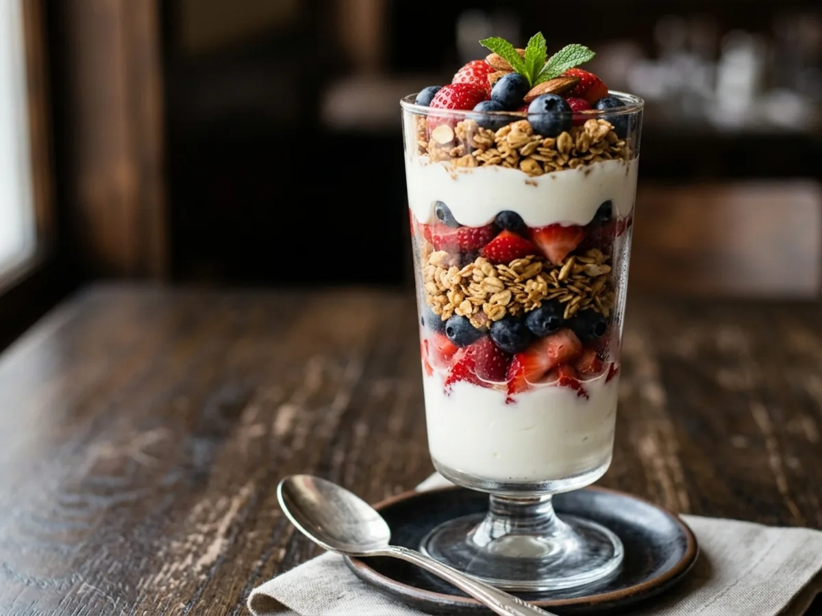 Greek Yogurt Parfait with Granola