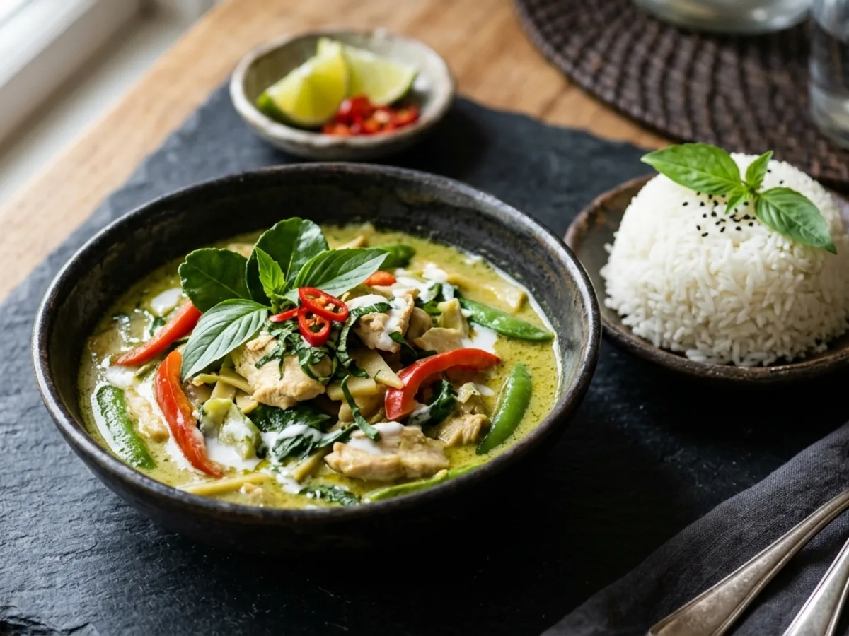 Thai Green Curry with Chicken