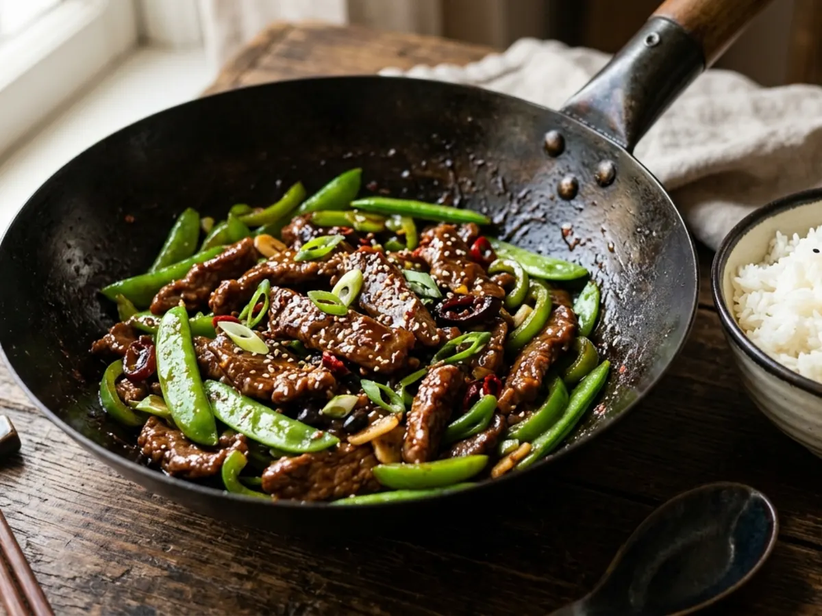 Beef and Black Bean Stir Fry