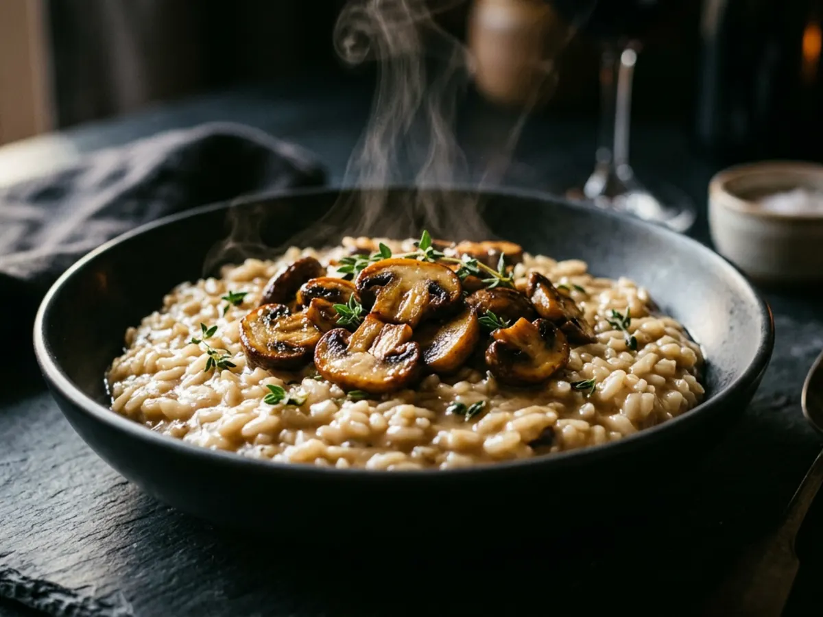 Mushroom Risotto