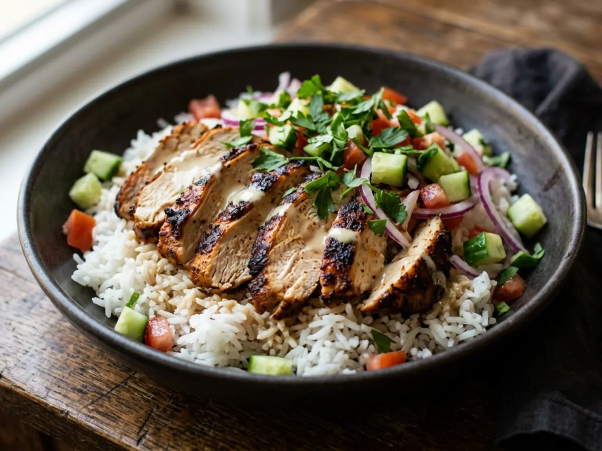 Chicken Shawarma Grain Bowls