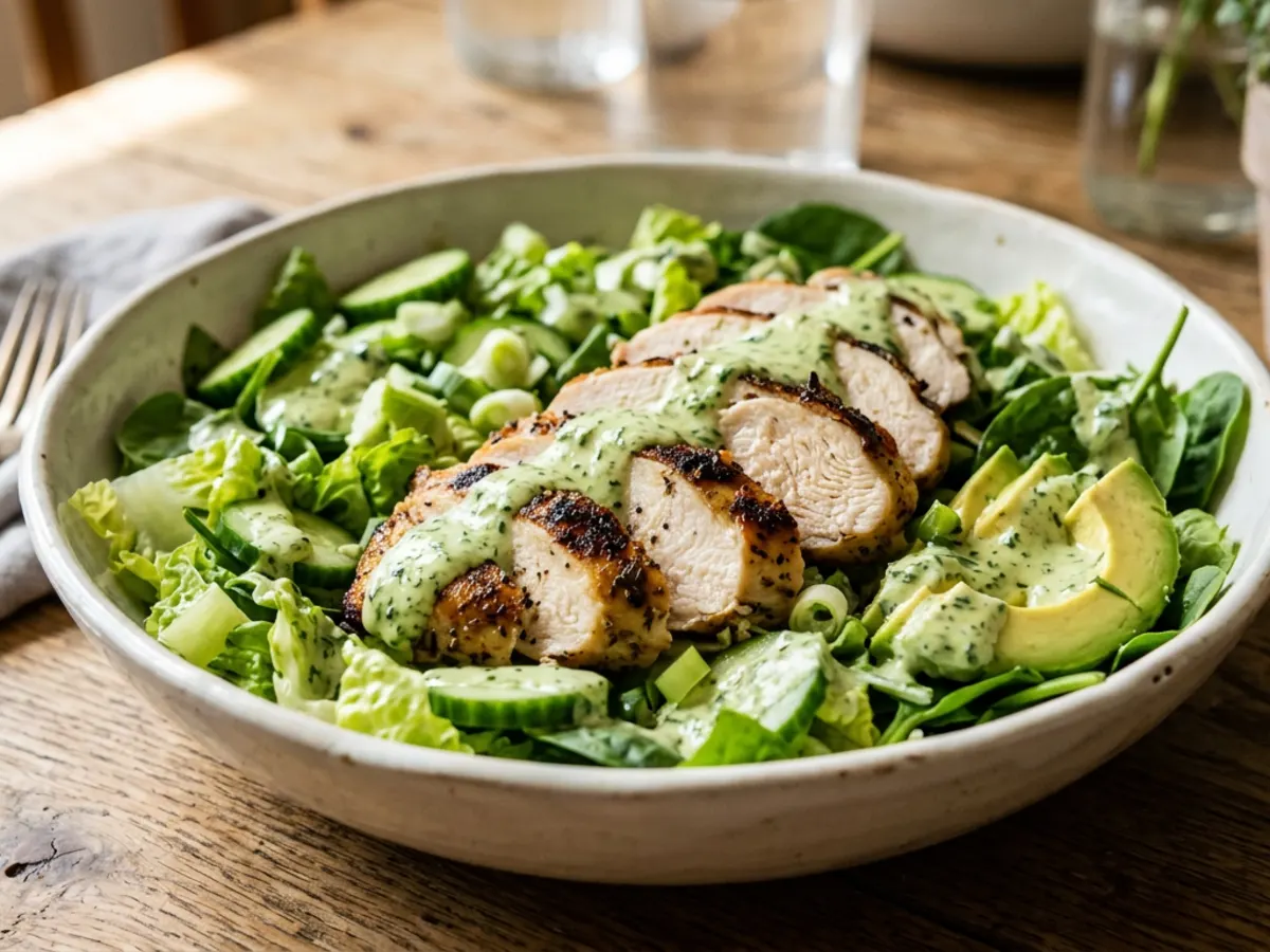 Green Goddess Chicken Salad