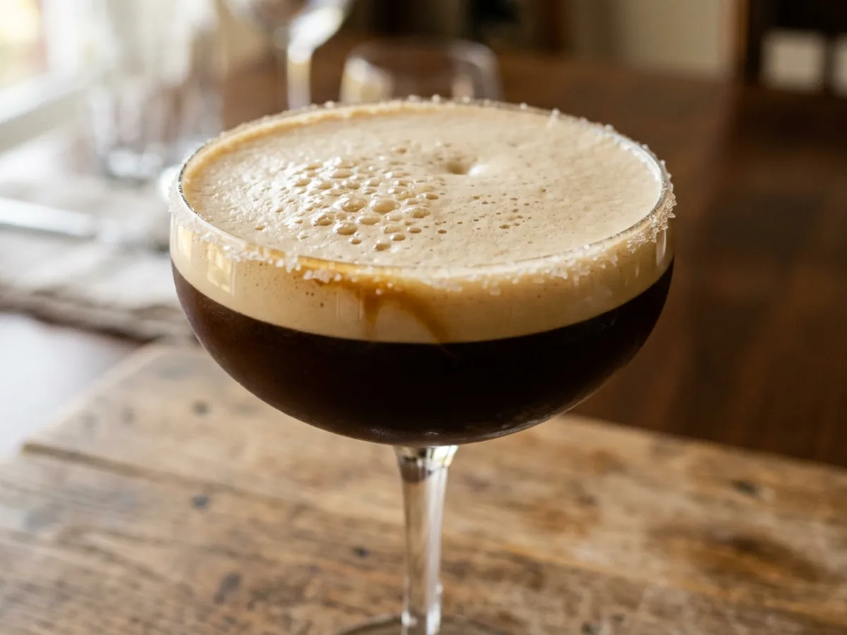 Salted Caramel Espresso Martini