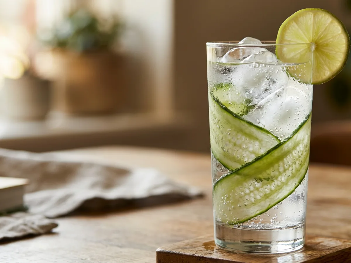 Cucumber Gin and Tonic