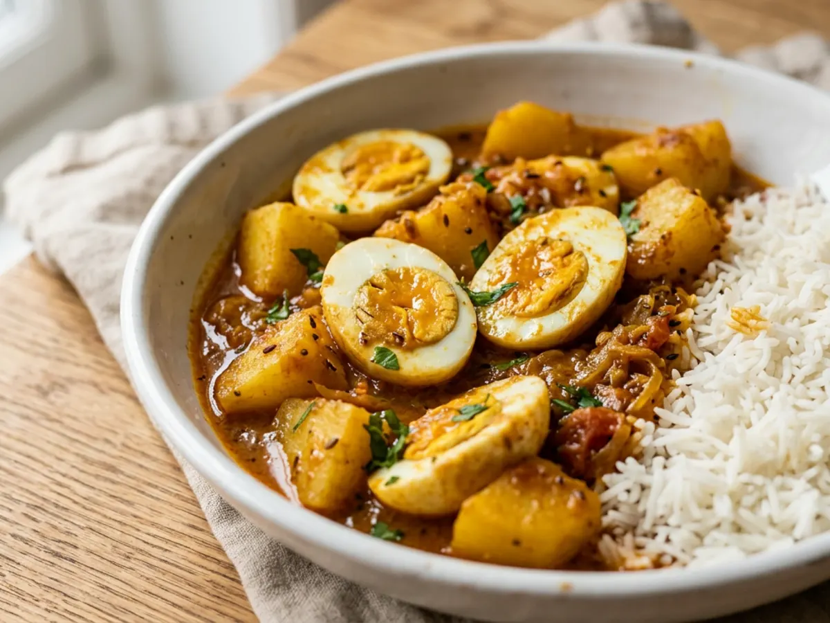 Egg and Potato Curry