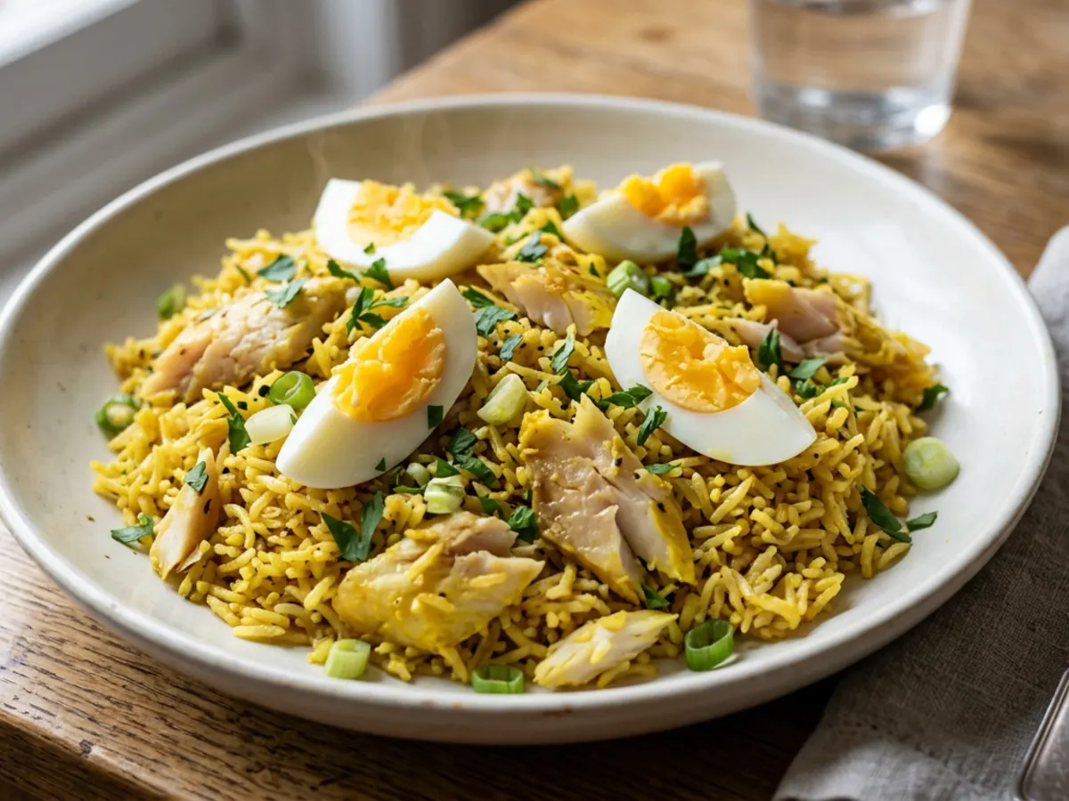 Kedgeree with Smoked Haddock