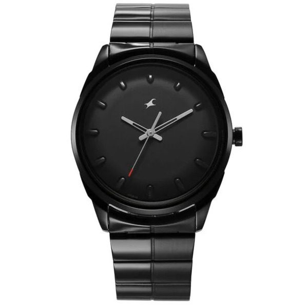 Fastrack Quartz Analog Watch for Guys - Black