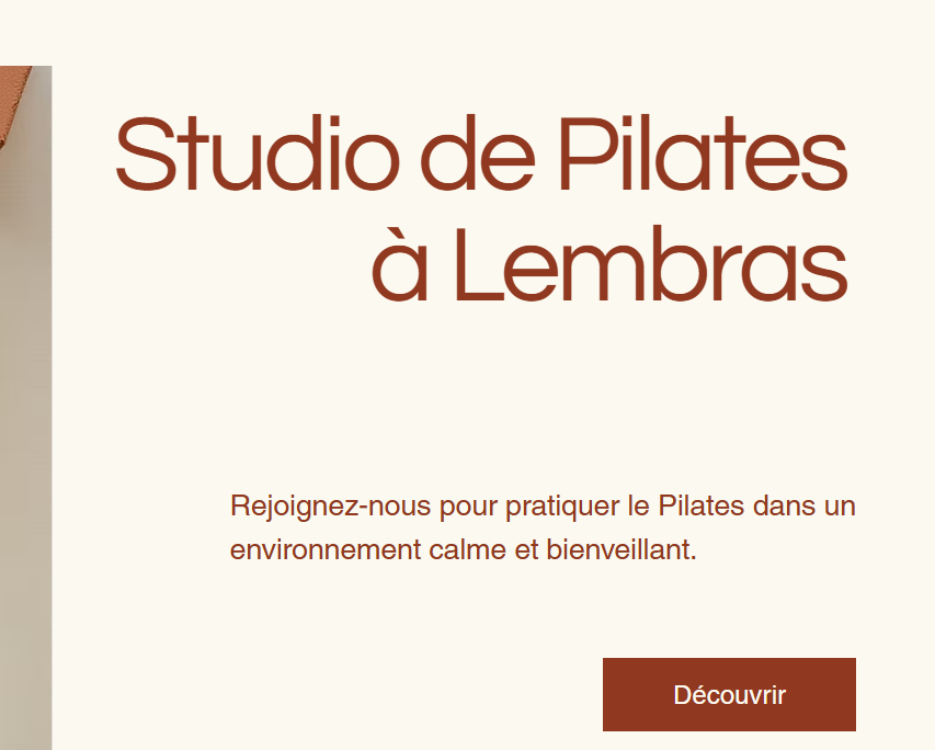 Pilates & Pilates Prénatal - Par Marion Bernot — photo 2