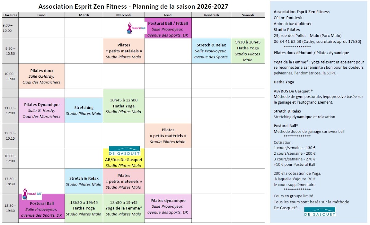 Studio Pilates&Yoga Céline Poddevin — photo 3