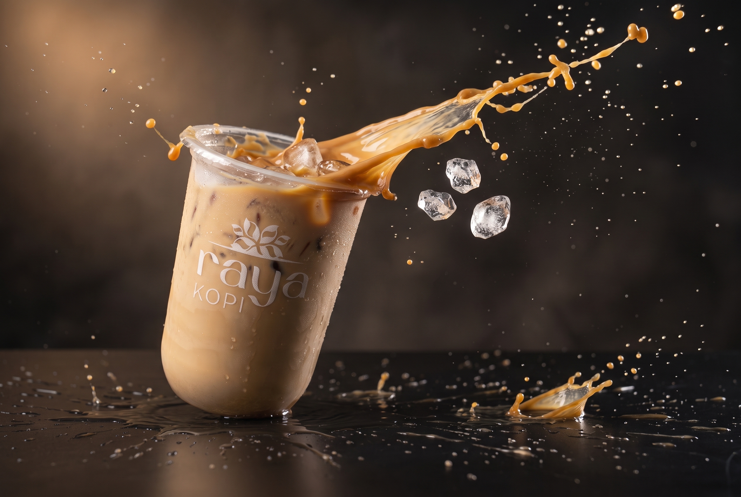 Kopi Raya Jayapura, es kopi susu segar