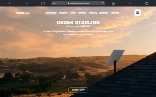 portfolio project - Starlink Online: A High-Performance Platform for Starlink-Inspired Services
