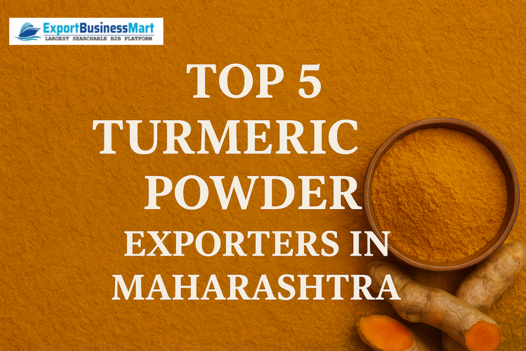 Top 5 Turmeric Powder Exporters in Maharashtra