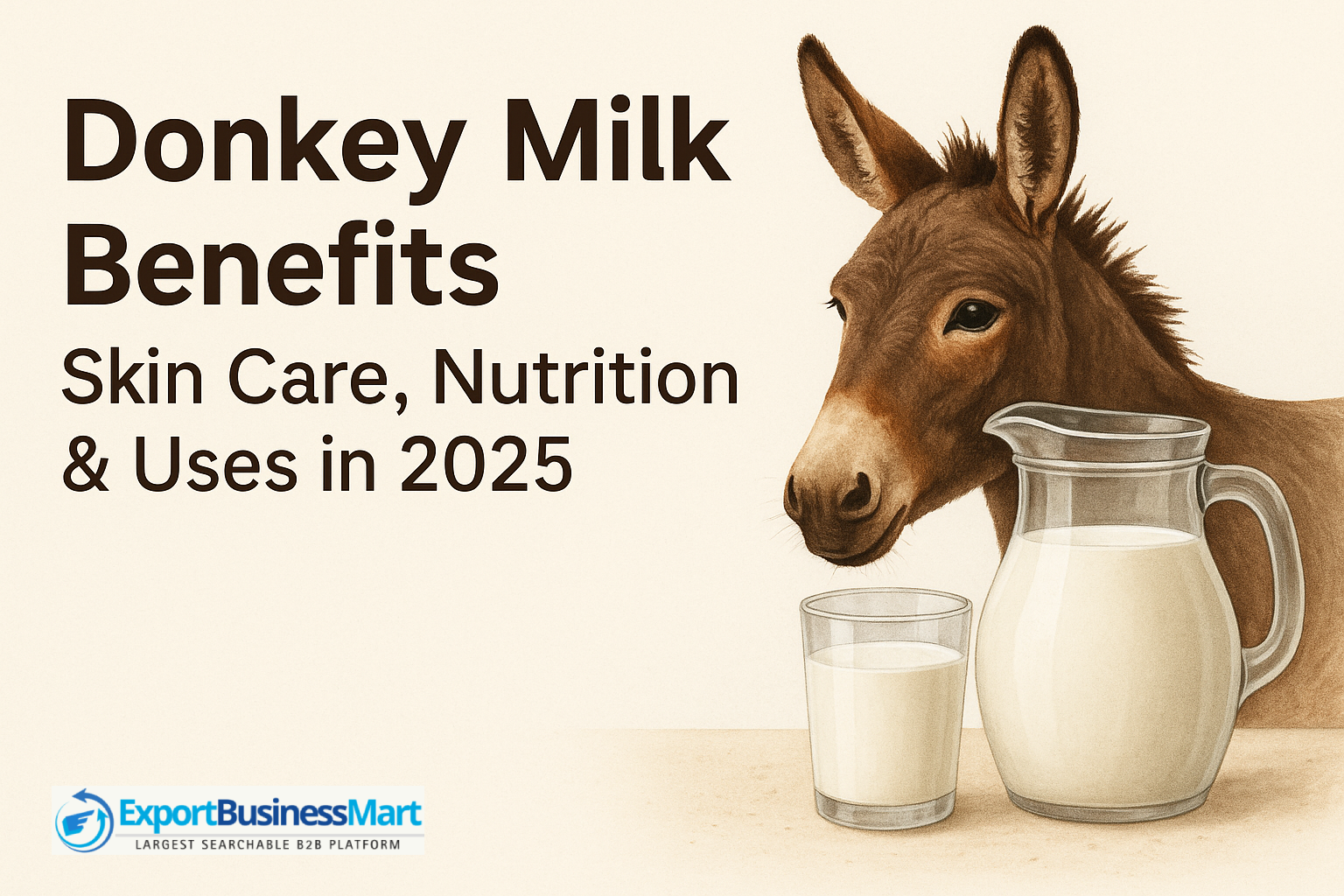 Donkey Milk Benefits, Uses & Global Market Trends 2025
