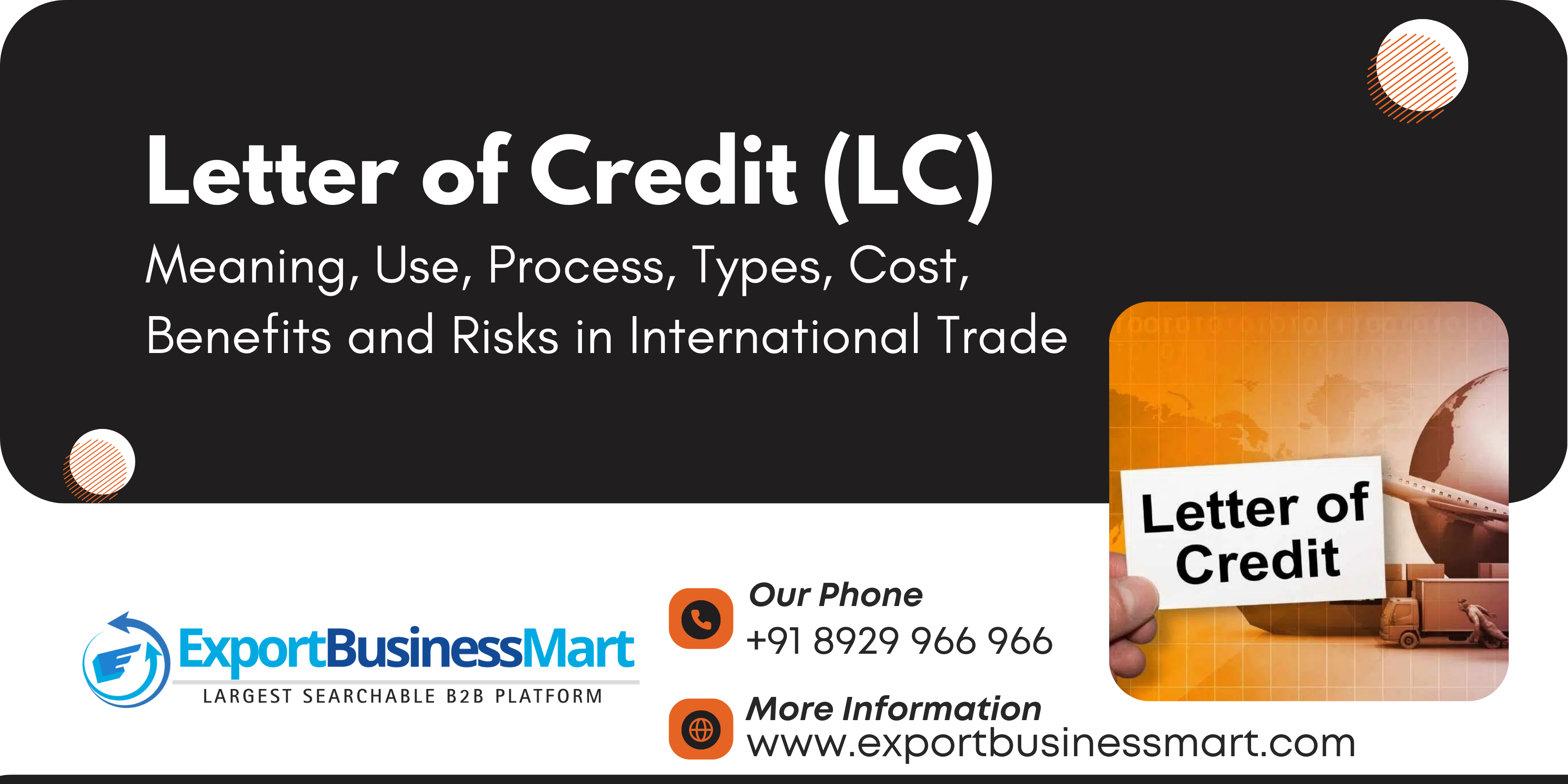 Letter of Credit (LC): Meaning, Use, Process, Types, Cost, Benefits & Risks in International Trade