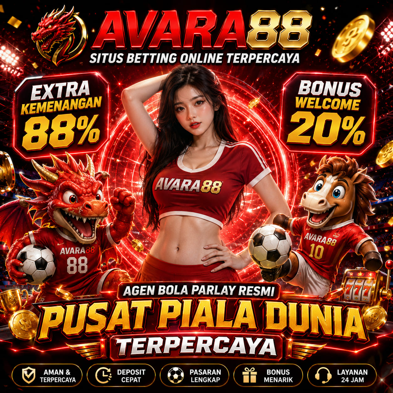 AVARA88 : Link Login Situs Slot & Togel Online Viral Banjir Scatter