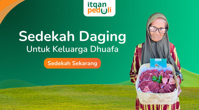 Sedekah Daging Untuk Guru Ngaji