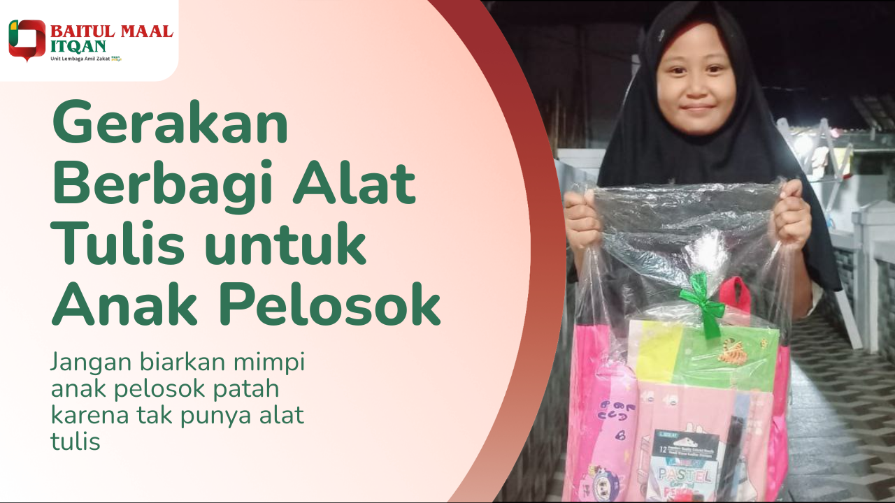 Satu Pensil, Berjuta Mimpi Anak Pelosok
